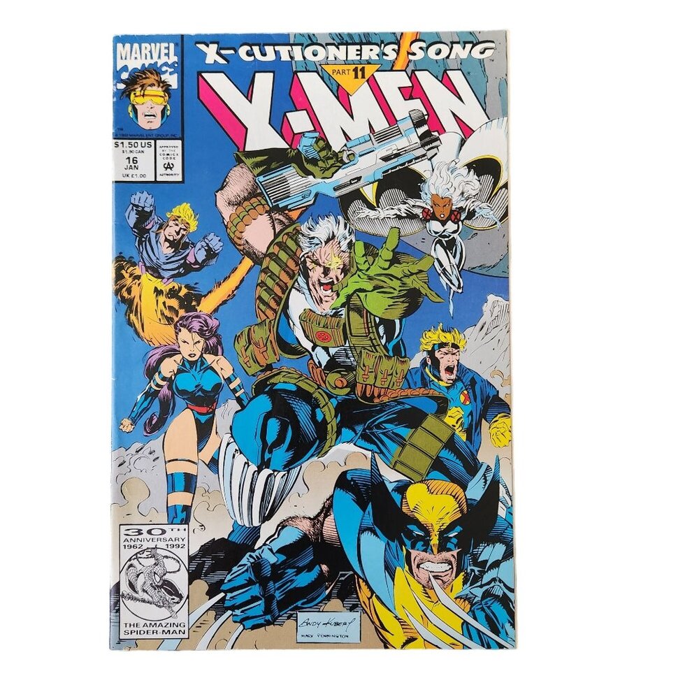 Marvel X-Men #16 X-Cutioners Song 1993 Comic Book Collector Bagged Boarded
